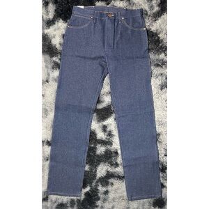 Vintage 90s Wrangler Dark Wash Cowboy Cut Denim Jeans
